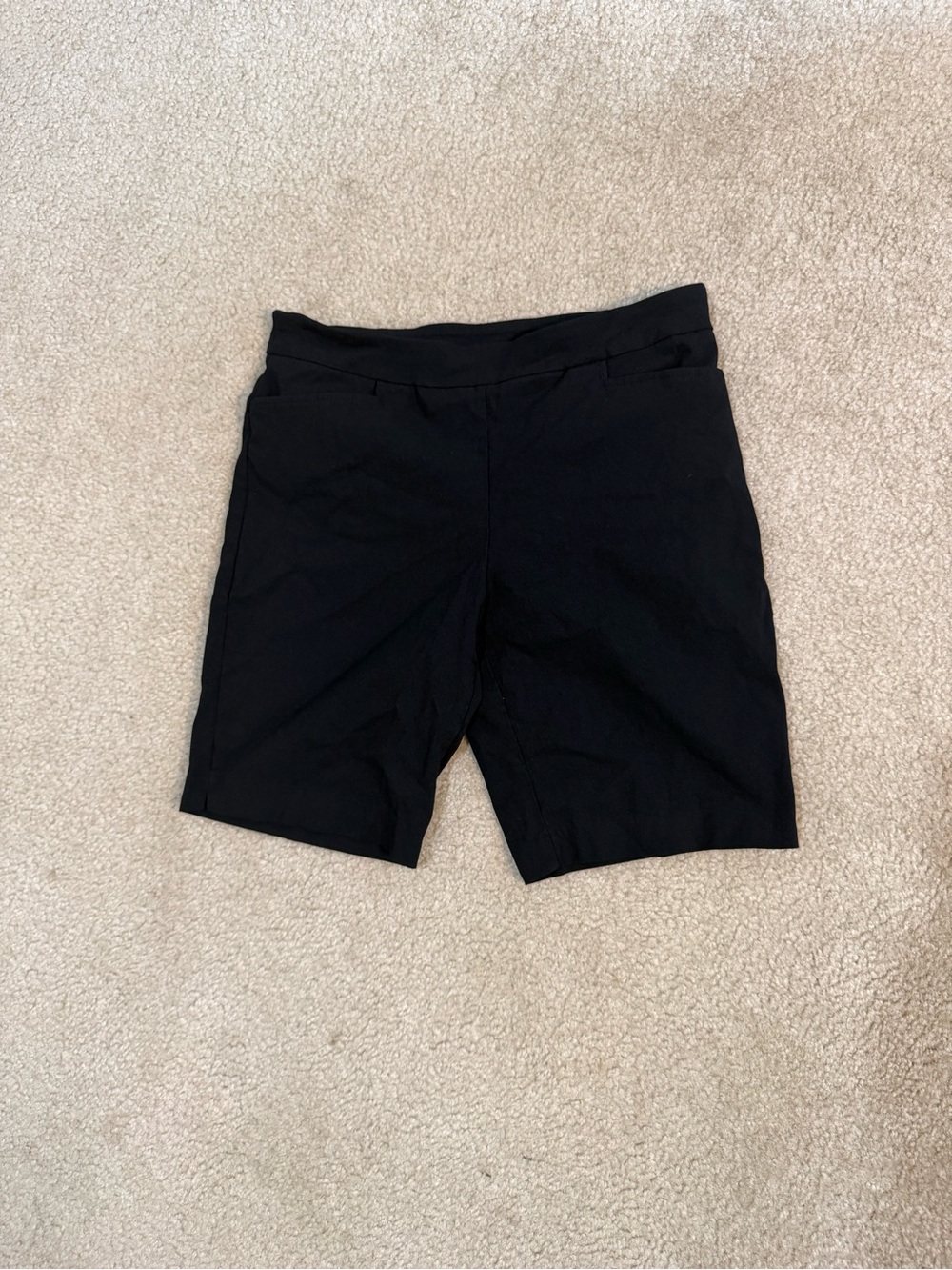 Black Performance Stretch Shorts